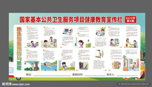 健康教育宣傳欄 公共衛(wèi)生服務設計圖